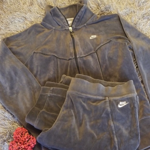 Nike Other - Velour Nike Track Suit